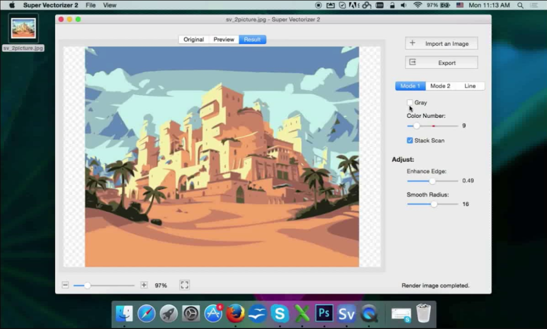 Super Vectorizer Pro for Mac 2.3.3 图像矢量化软件