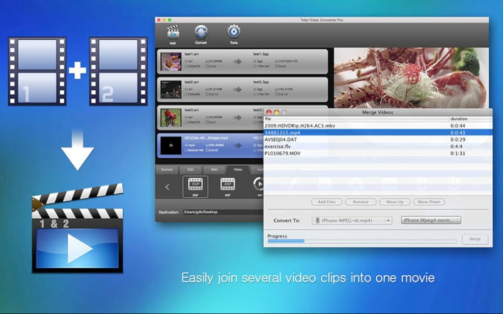 Effectmatrix Total Video Converter Pro DVD for Mac 5.1.0 视频转换工具