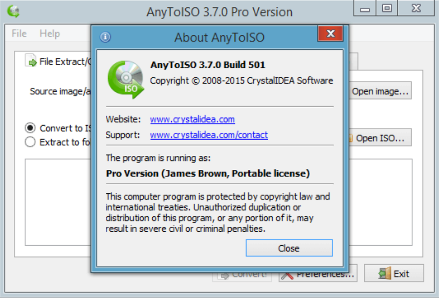 AnyToISO Pro for Mac 3.9.6 CD/DVD图像格式工具