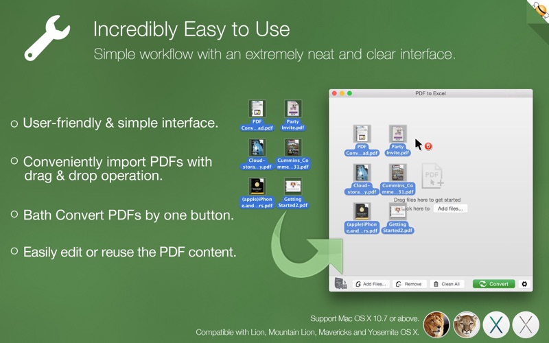 PDF to PowerPoint by Flyingbee Pro for Mac 5.3.8 文件格式转换软件