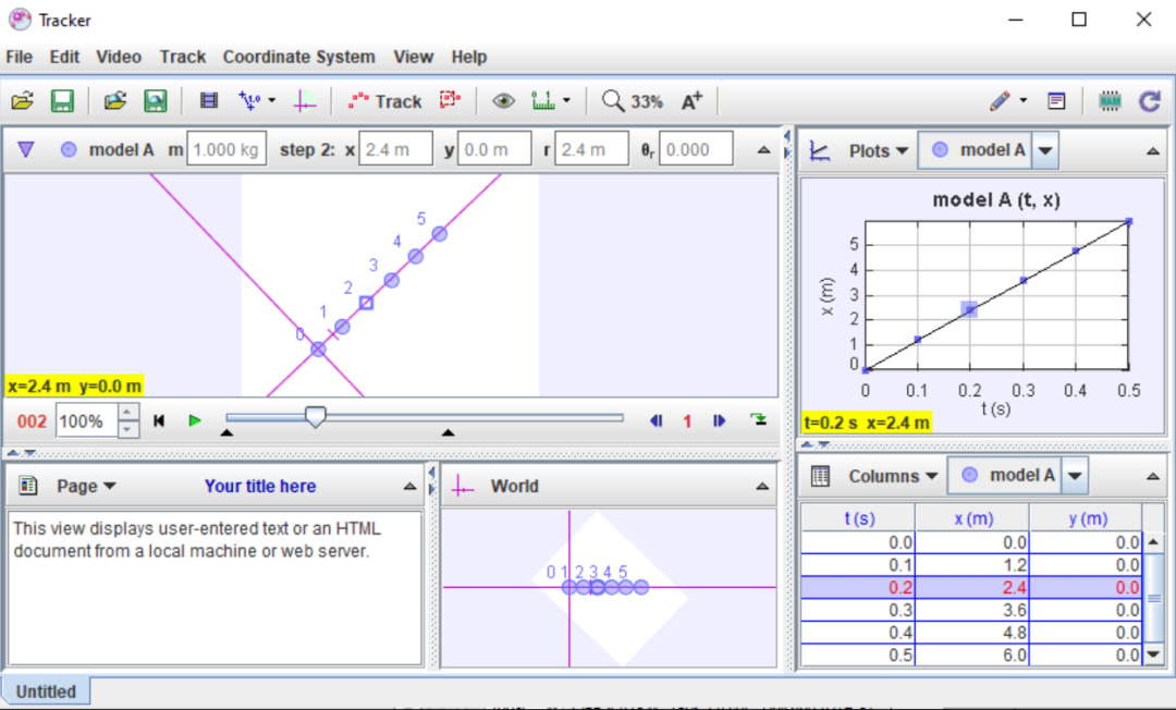 Physlets Tracker for Mac 6.2.0 物理教学软件