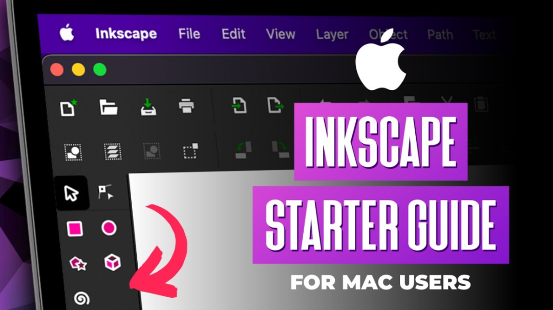 Inkscape for Mac 1.3.2 开源矢量图形编辑软件