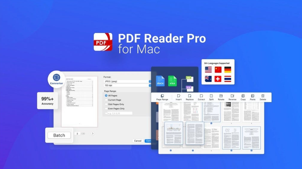 PDF Reader Pro for Mac 4.0.3 PDF阅读和编辑器