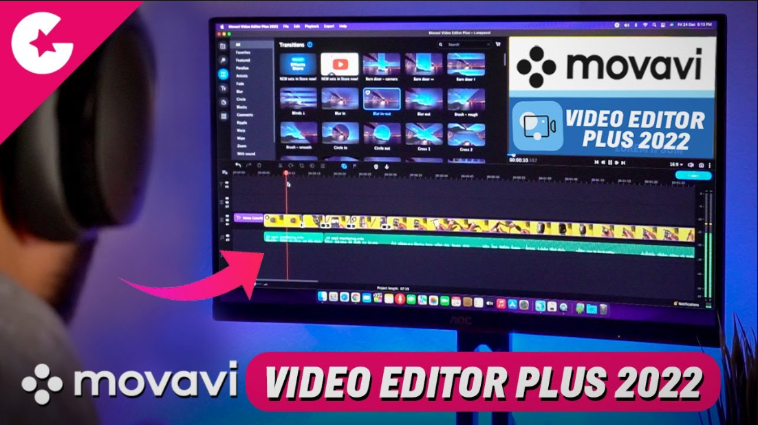 Movavi Video Editor Plus for Mac 2022 v22.4.1 视频编辑工具