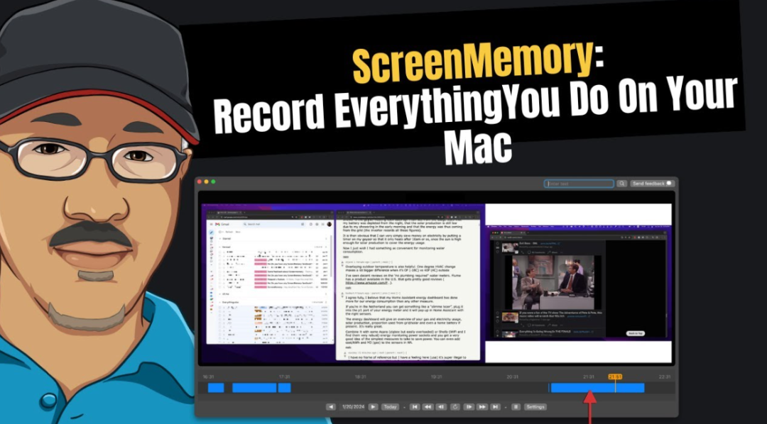 ScreenMemory for Mac 屏幕捕捉工具