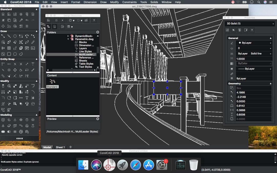 CorelCAD for Mac 2023 Build 22.3.1.4090 CAD软件