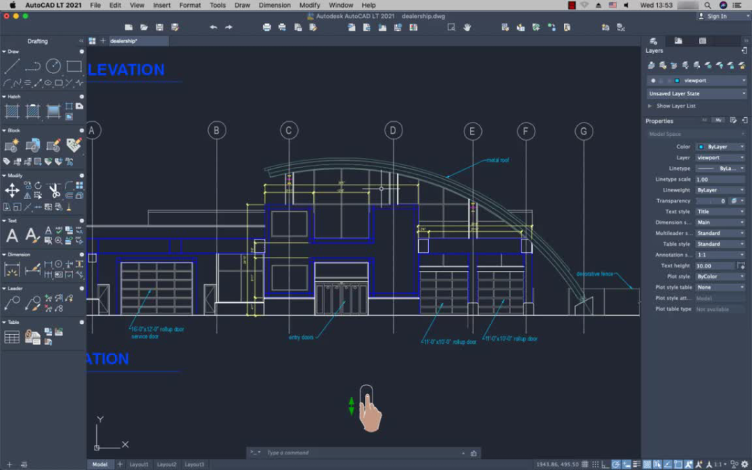 Autodesk AutoCAD LT for Mac 2025.0.1 二维 CAD 软件