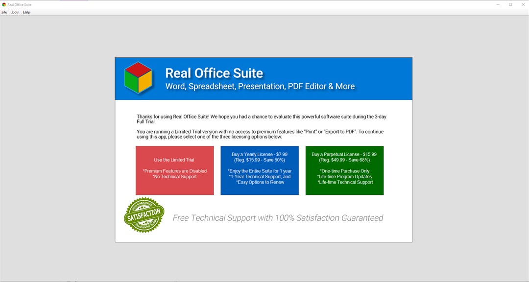 Real Office v2.1.10 开源办公软件套件