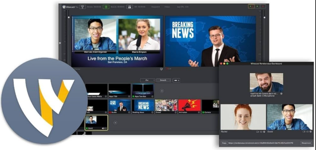 Telestream Wirecast Pro for Mac 16.2.1 直播流制作工具