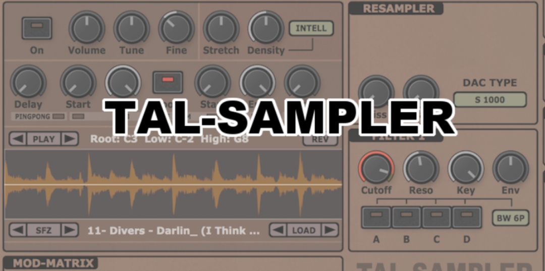 Togu Audio Line TAL-Sampler for Mac 4.6.3 虚拟采样器插件