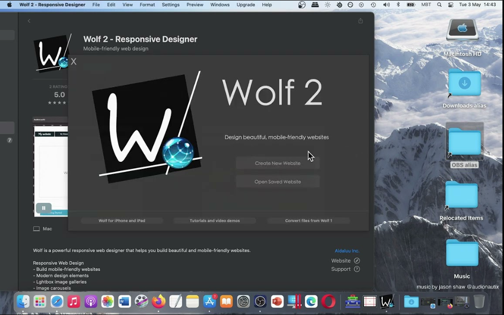 Wolf 2 – Responsive Designer Pro for Mac 3.04 无代码响应式布局设计工具