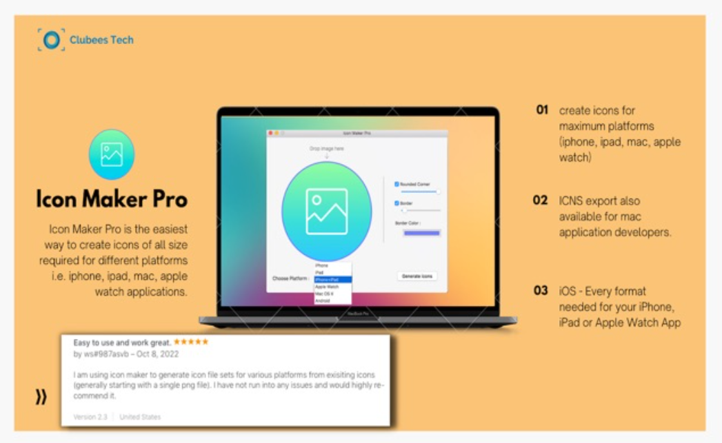 Icon Maker Pro for Mac 2.6 图标制作工具