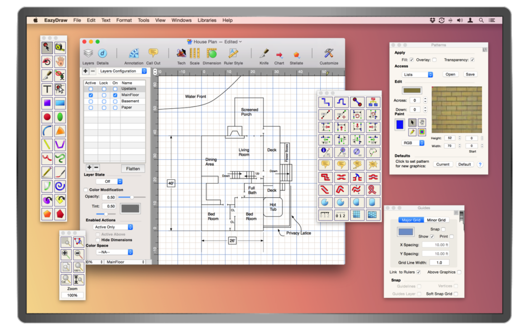 EazyDraw for Mac 11.6.6 矢量绘图软件