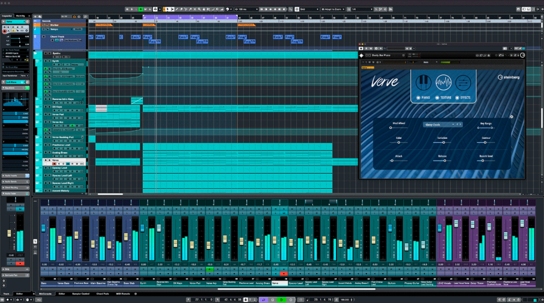 Steinberg Cubase Elements for Mac 11.0.20 数字音频工作站 (DAW)