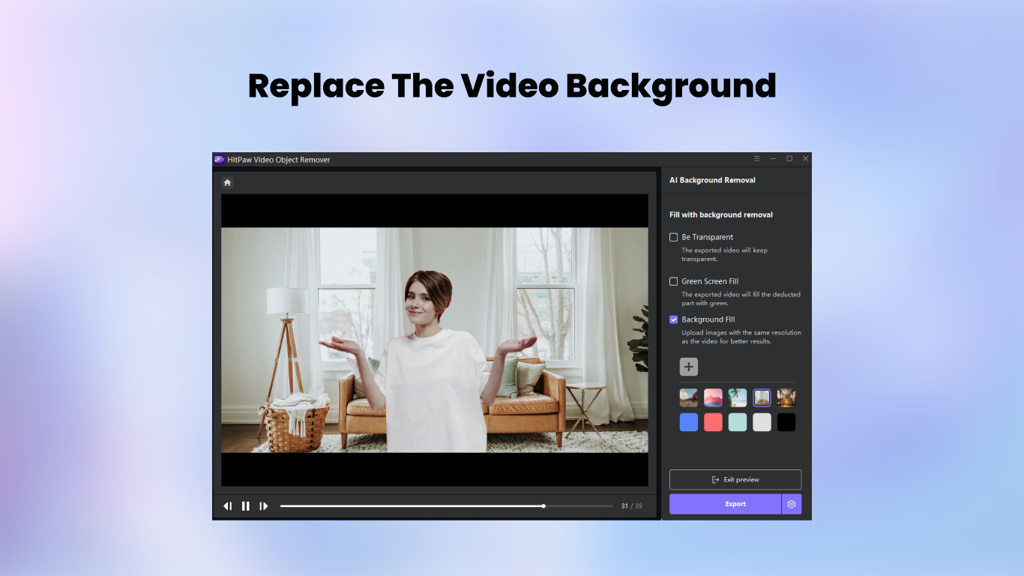 HitPaw Video Object Remover for Mac 1.2.0 视频编辑工具