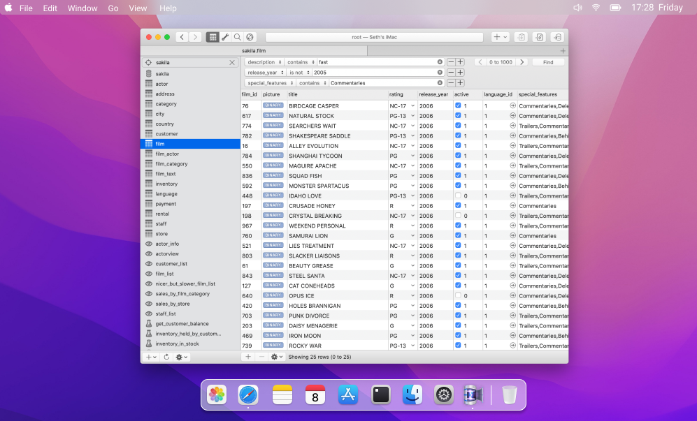 Querious for Mac 3.3.2 MYSQL工具