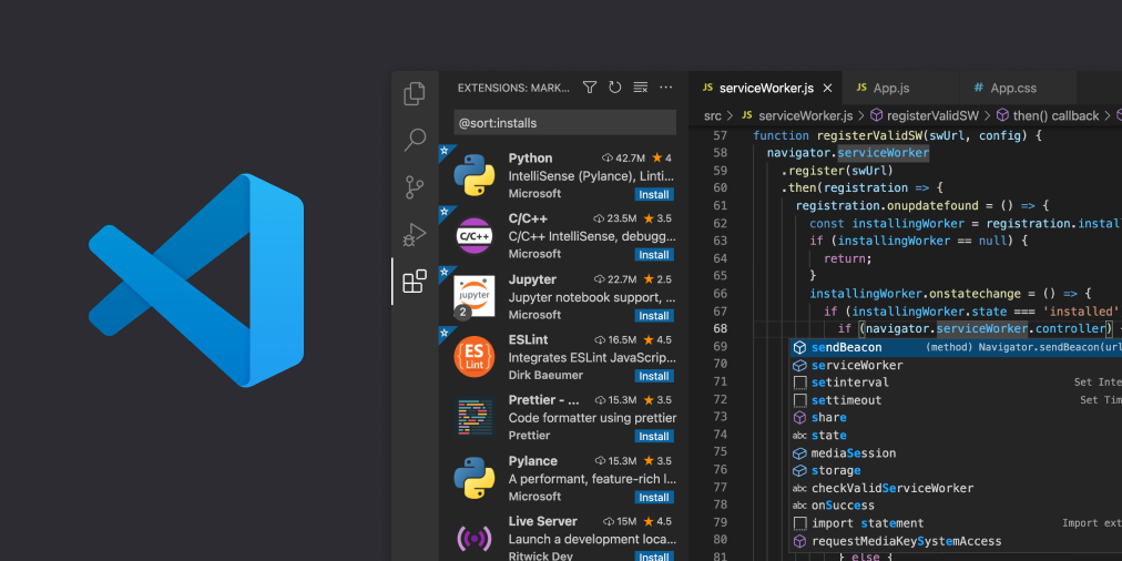 Visual Studio Code for Mac 代码编辑器