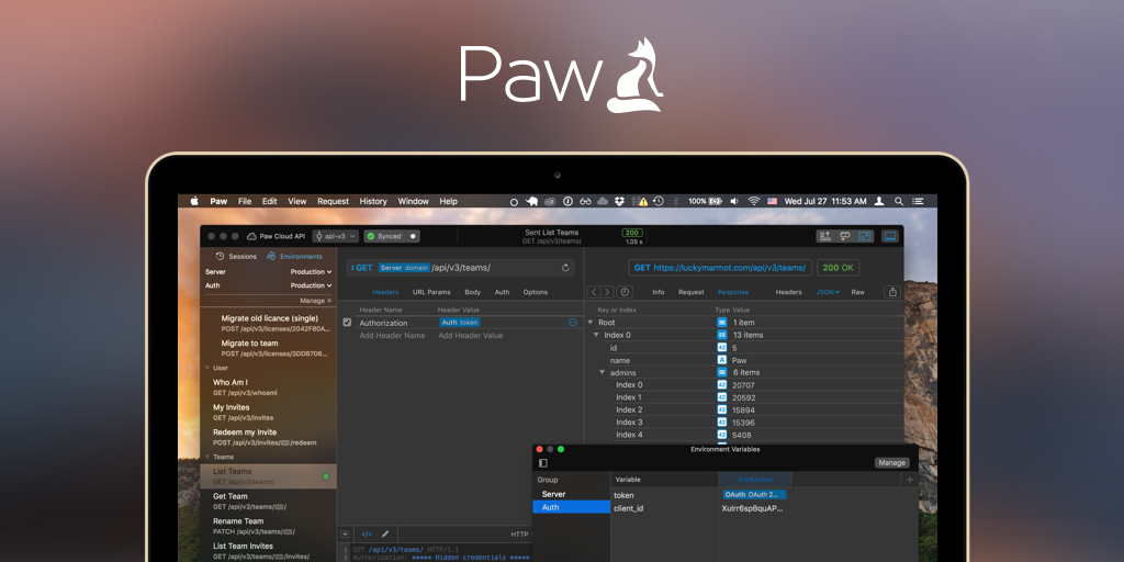 Paw HTTP Client for Mac 3.3.5 HTTP客户端工具