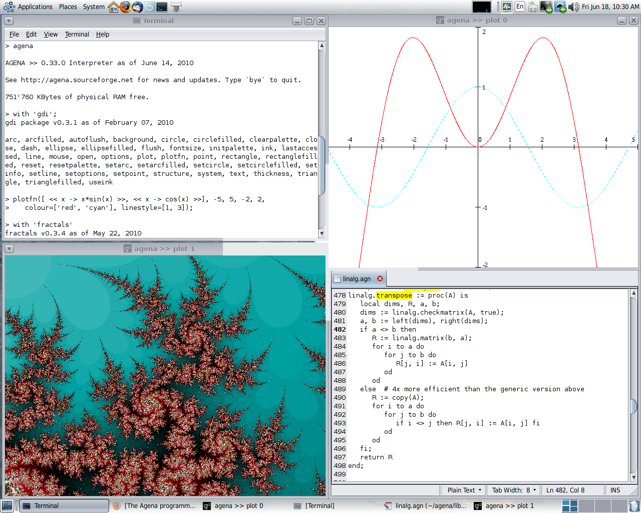 Agena Language for Mac 3.18.0 程序编程语言工具