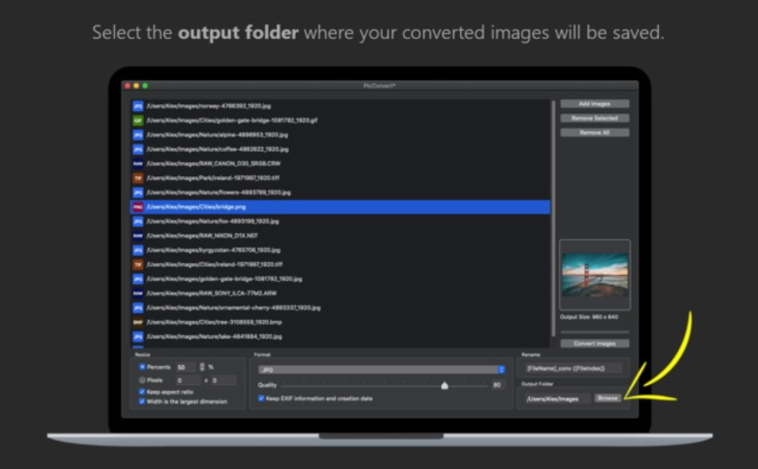 PicConvert - Convert Photos for Mac 1.3 照片转换工具