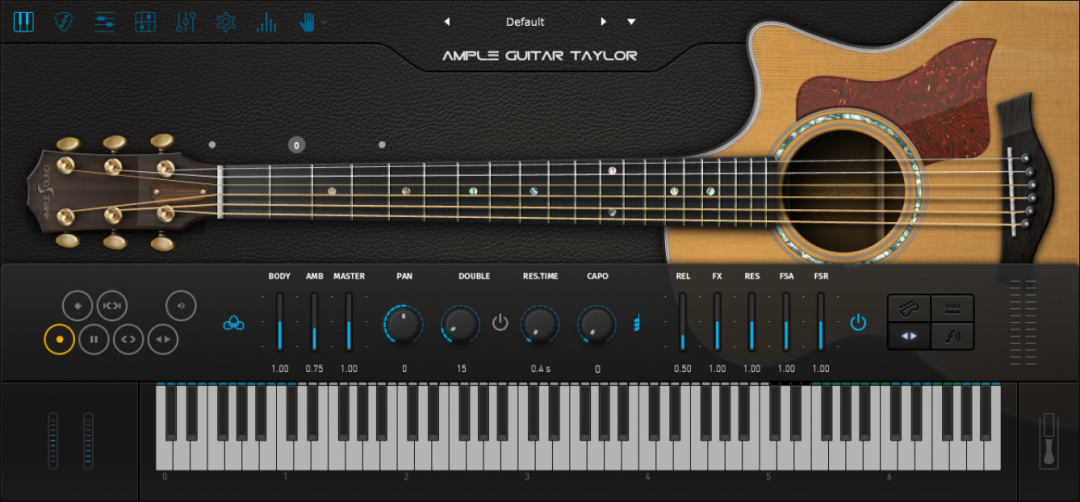 Ample Sound Ample Guitar Taylor for Mac 3.7.0 虚拟吉他插件