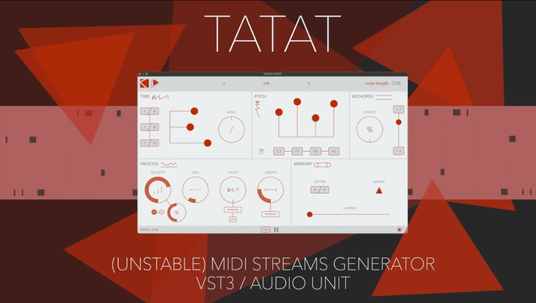 K-Devices TATAT for Mac 1.2 音序流发生器MIDI插件