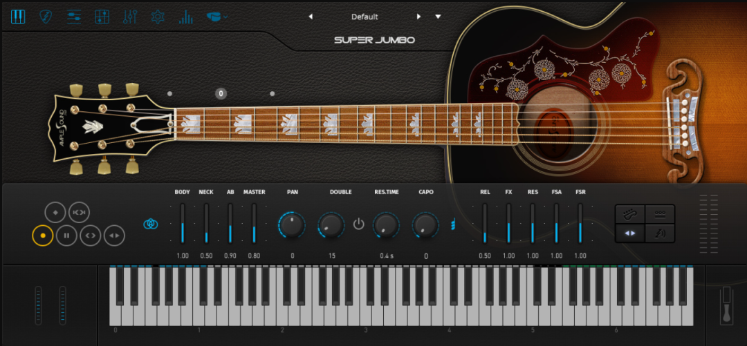 Ample Sound Ample Guitar Gibson SJ for Mac 3.7.0 虚拟吉他音源插件