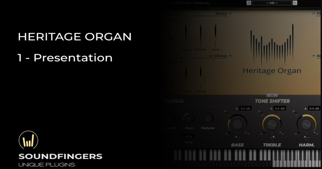 SoundFingers Heritage Organ 2 for Mac v2.0.0 虚拟管风琴插件