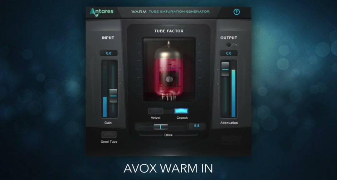 Antares AVOX Warm for Mac 4.4.0 音频增加温暖和质感插件