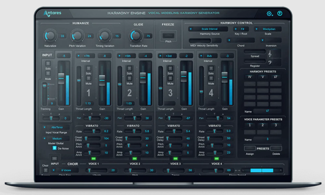 Antares Harmony Engine for Mac 4.4.0 和声生成插件