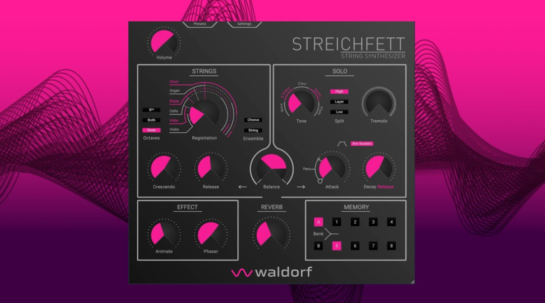 Waldorf Streichfett for Mac 1.0.0  虚拟合成器插件