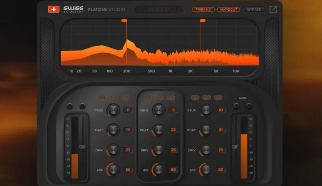 Platone Studio Swiss Saturator for Mac 1.0.0 谐波失真音频插件