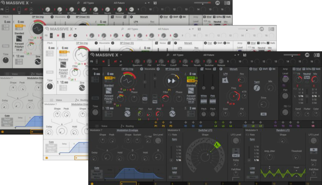 Native Instruments Massive X for Mac 1.6.0 波表合成器插件