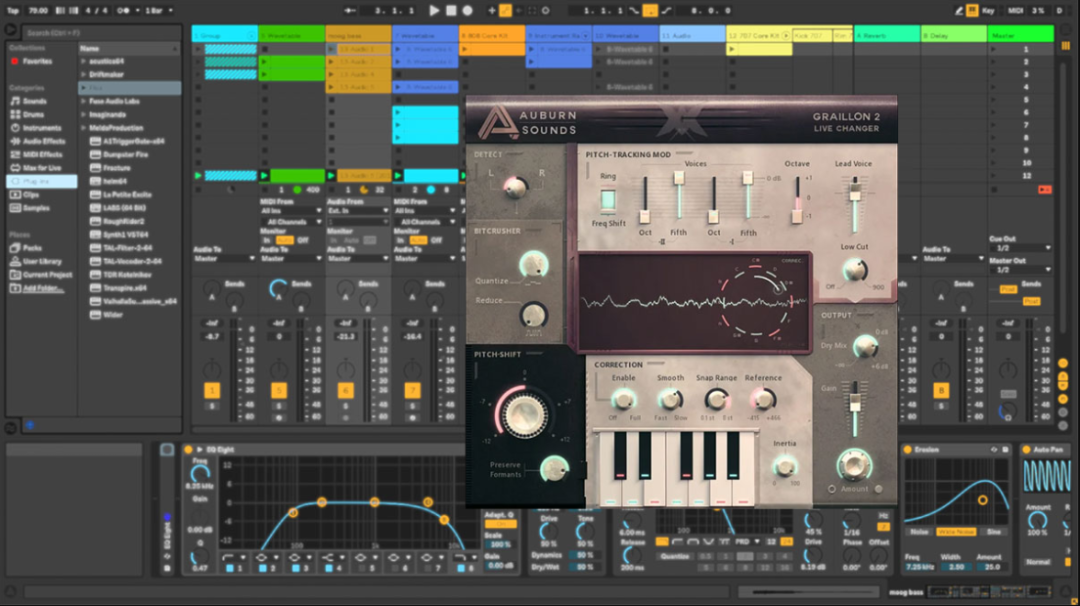 Auburn Sounds Graillon for Mac 2.6.0 实时声乐处理插件