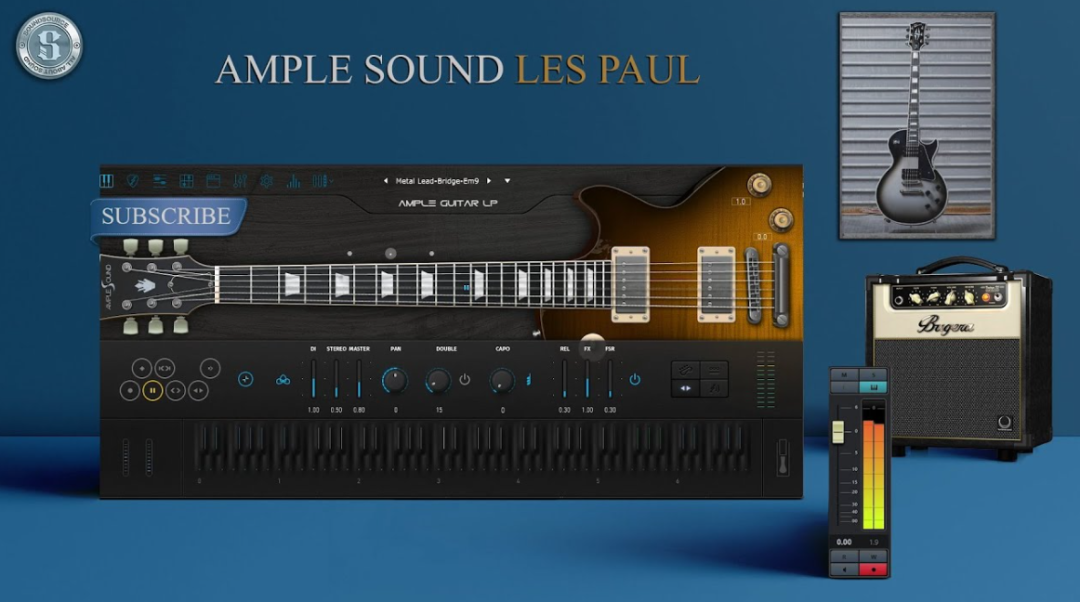 Ample Sound Ample Guitar LP for Mac 3.5.0 虚拟吉他插件