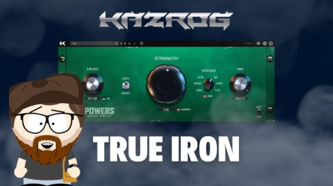 Kazrog True Iron for Mac 1.3.3 模拟复制古老铁心变压器插件