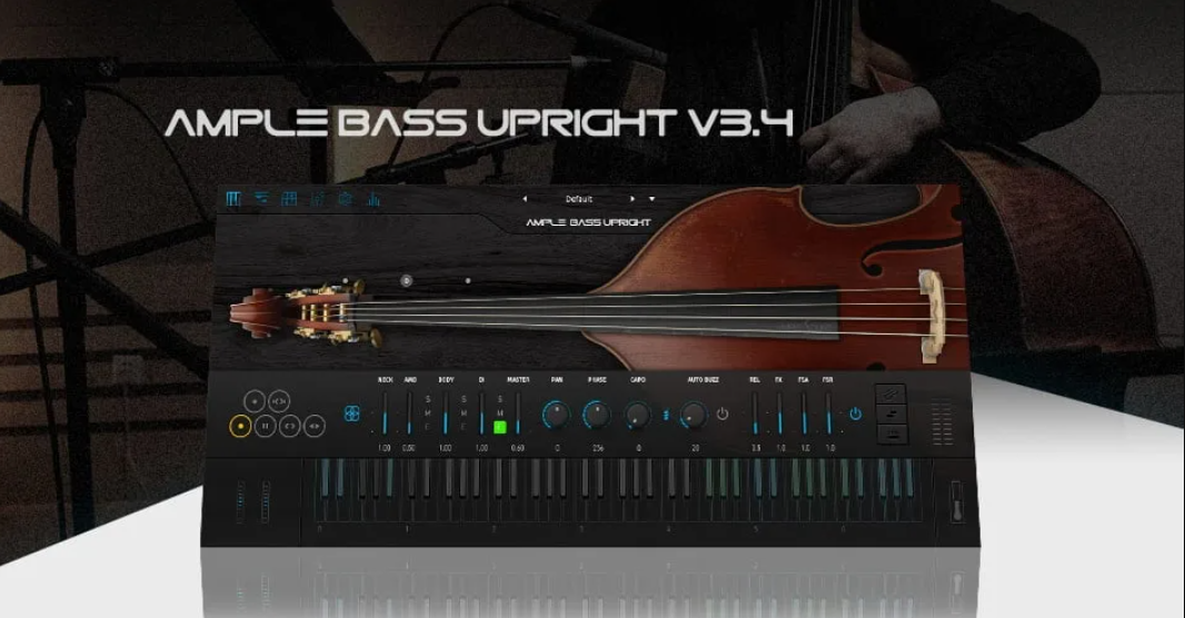 Ample Sound Ample Bass Upright for Mac 3.6 虚拟立式贝司乐器