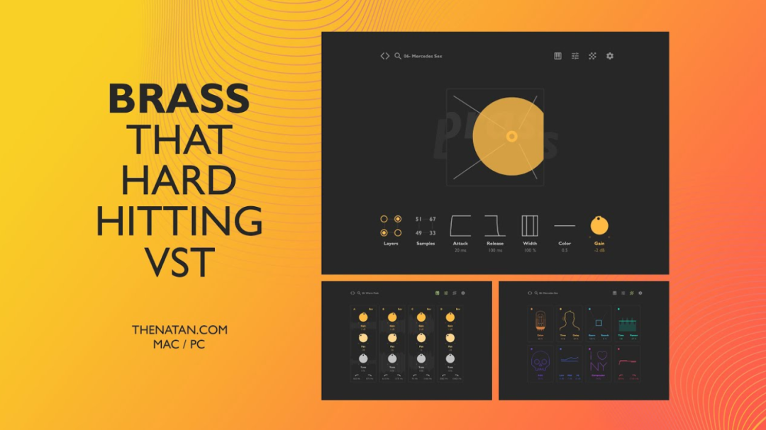 Thenatan Brass for Mac 1.0.0 铜管乐器虚拟插件