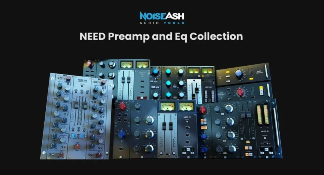 NoiseAsh Need Preamp And EQ Collection for Mac 1.1.2 音频处理插件套件