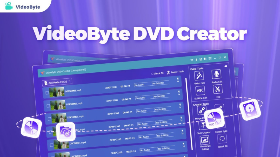 VideoByte DVD Creator for Mac 5.2.26 DVD制作工具