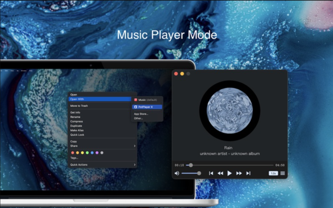 Fig Player - play mp4 mkv mp3 for Mac 1.3.9 媒体播放器