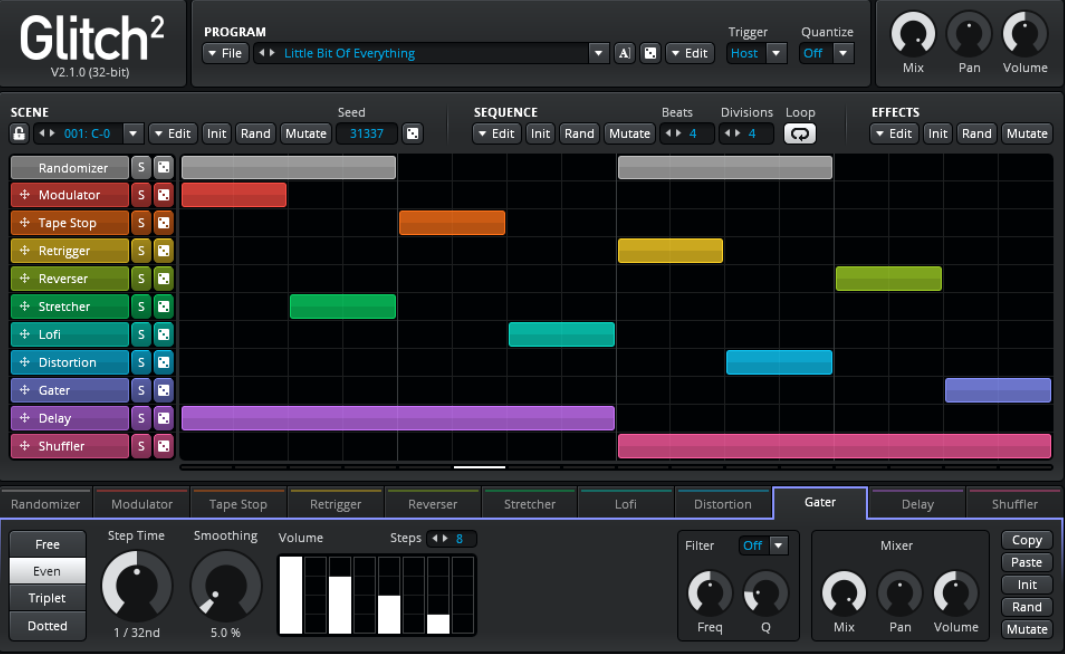 Illformed Glitch 2 for Mac 2.1.3 音序器效果插件