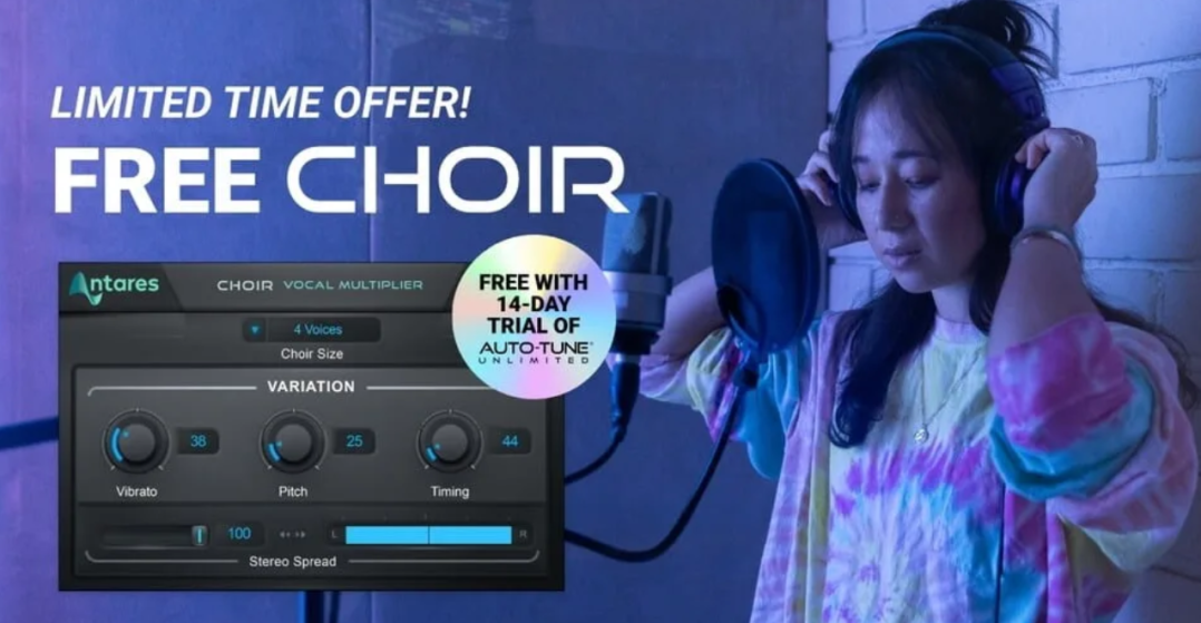 Antares AVOX Choir for Mac 4.4.0 人声合唱效果插件