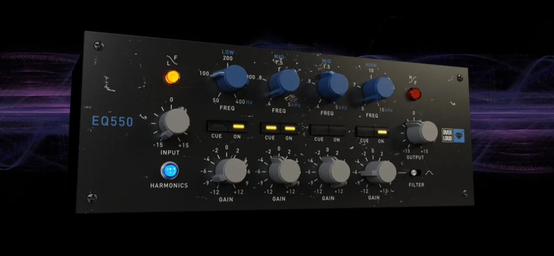 Overloud Gem EQ550 for Mac 1.1.6 经典均衡器插件