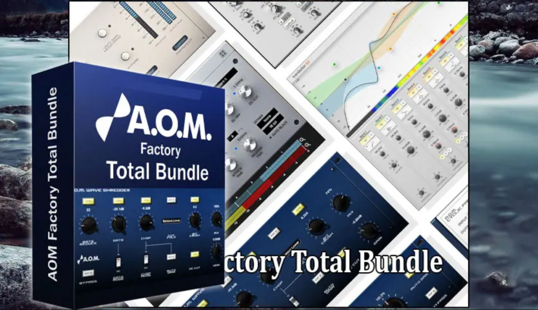 AOM Factory Total Bundle for Mac 1.15.1 全面音频插件包