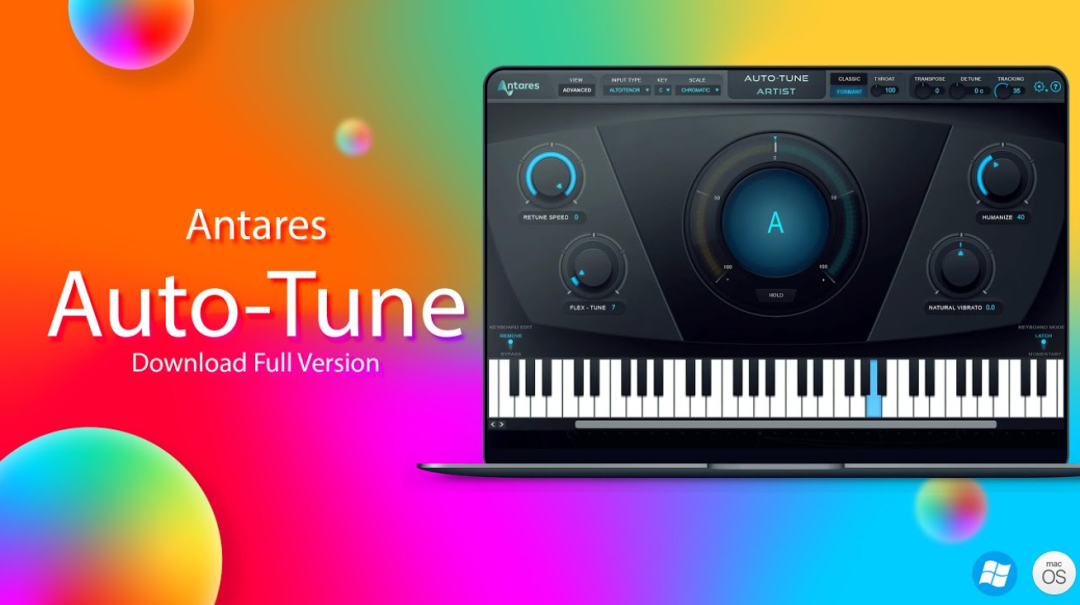 Antares Auto-Tune Artist for Mac 9.2.0 音高校正插件