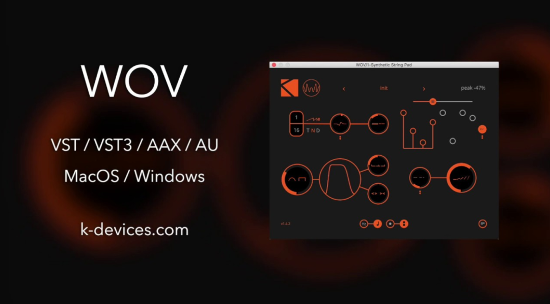 K-Devices WOV for Mac 1.7.3 创建动态和立体空间效果插件