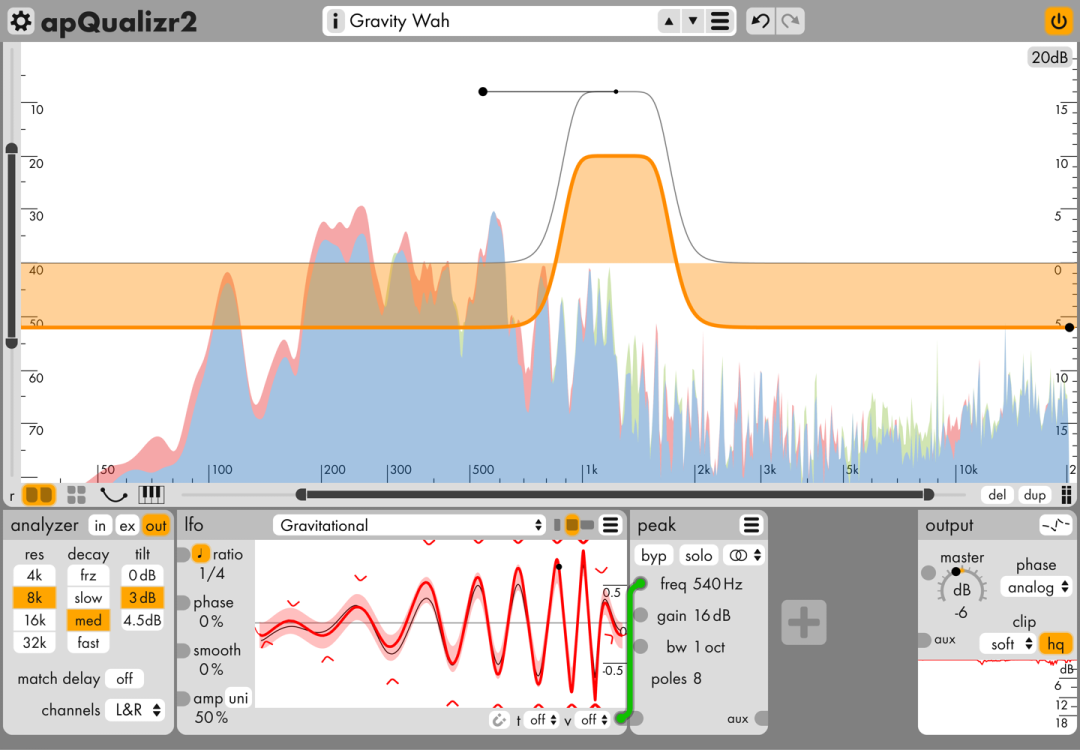 apulSoft apQualizr 2 for Mac 2.5.2 多频段均衡器音频插件